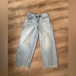Madewell Petite Curvy Perfect Vintage Wide Leg Crop 26